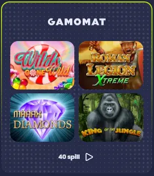 Gamomat spill hos EpicBet