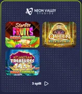 Neon Valley Studios spill hos EpicBet