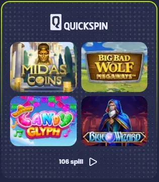 Quickspin spill hos EpicBet