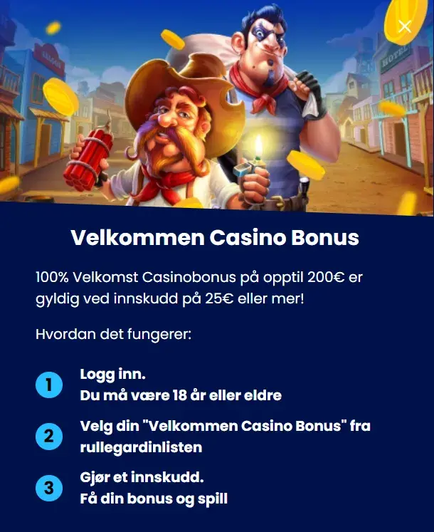 betnflix casino velkomstbonus