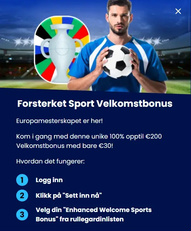 betnflix sport velkomstbonus