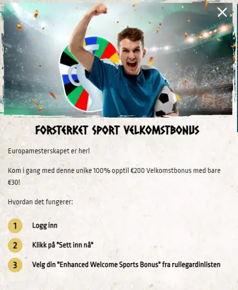 nords sport velkomstbonus