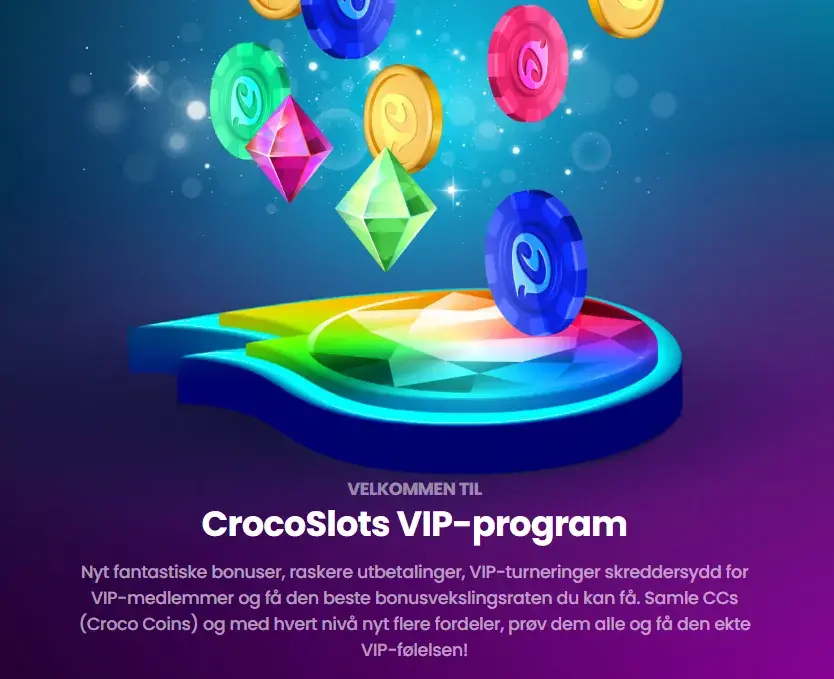 crocoslots vip banner