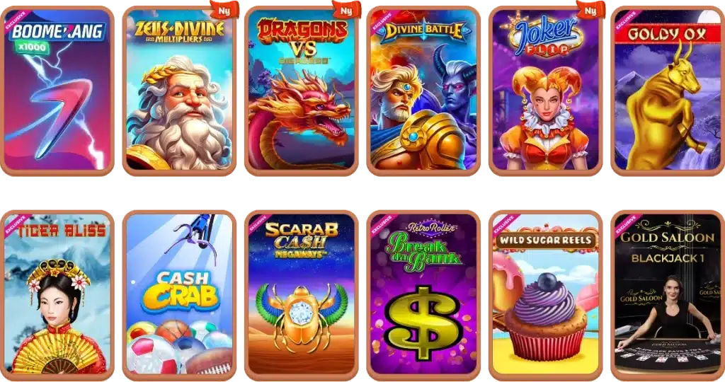 BillyBets Casino Eksklusive casinospill