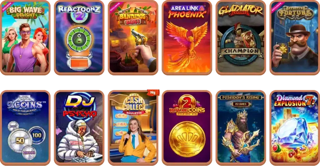 BillyBets Casino Spilleautomater