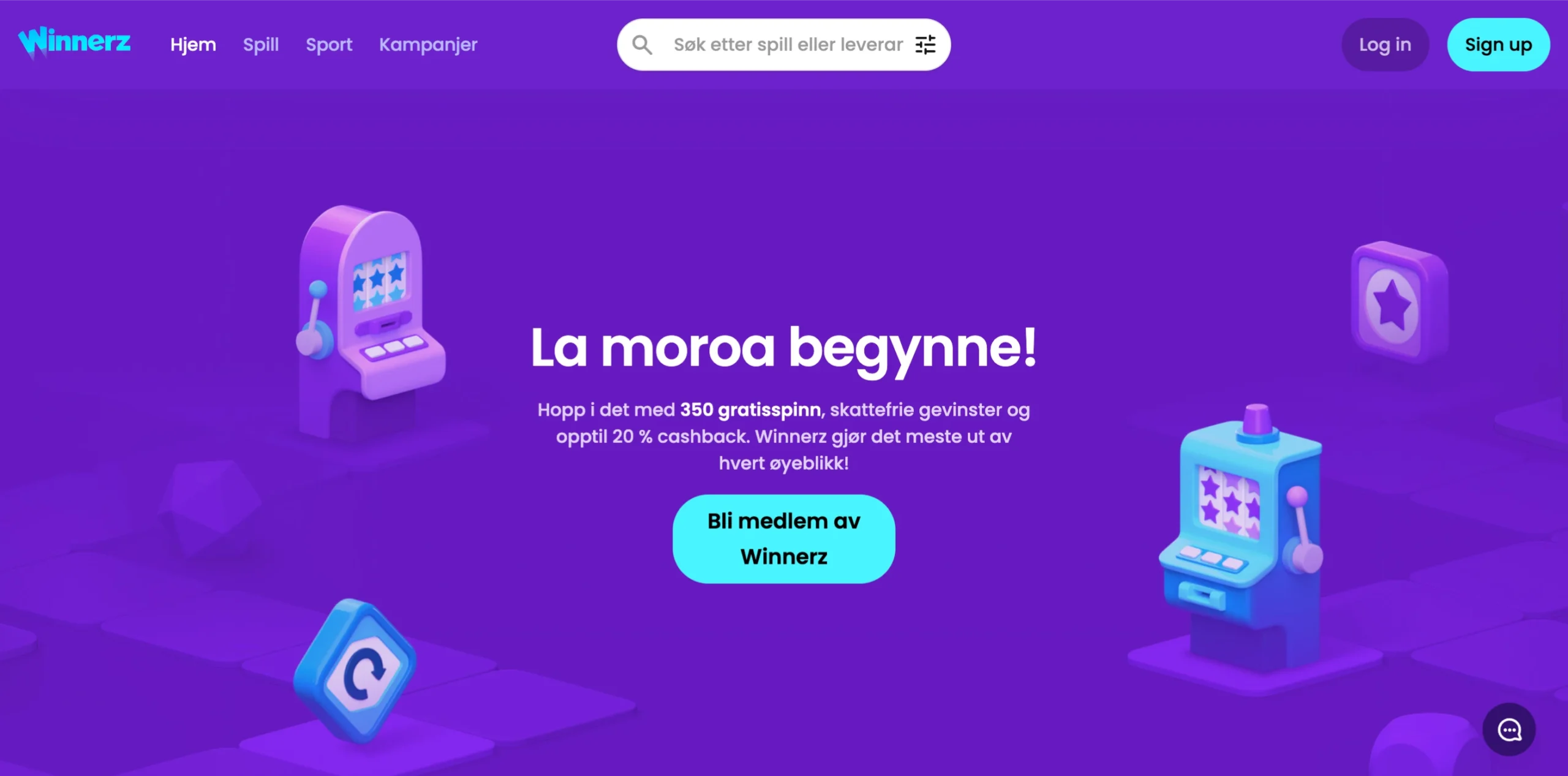 Winnerz frontpage