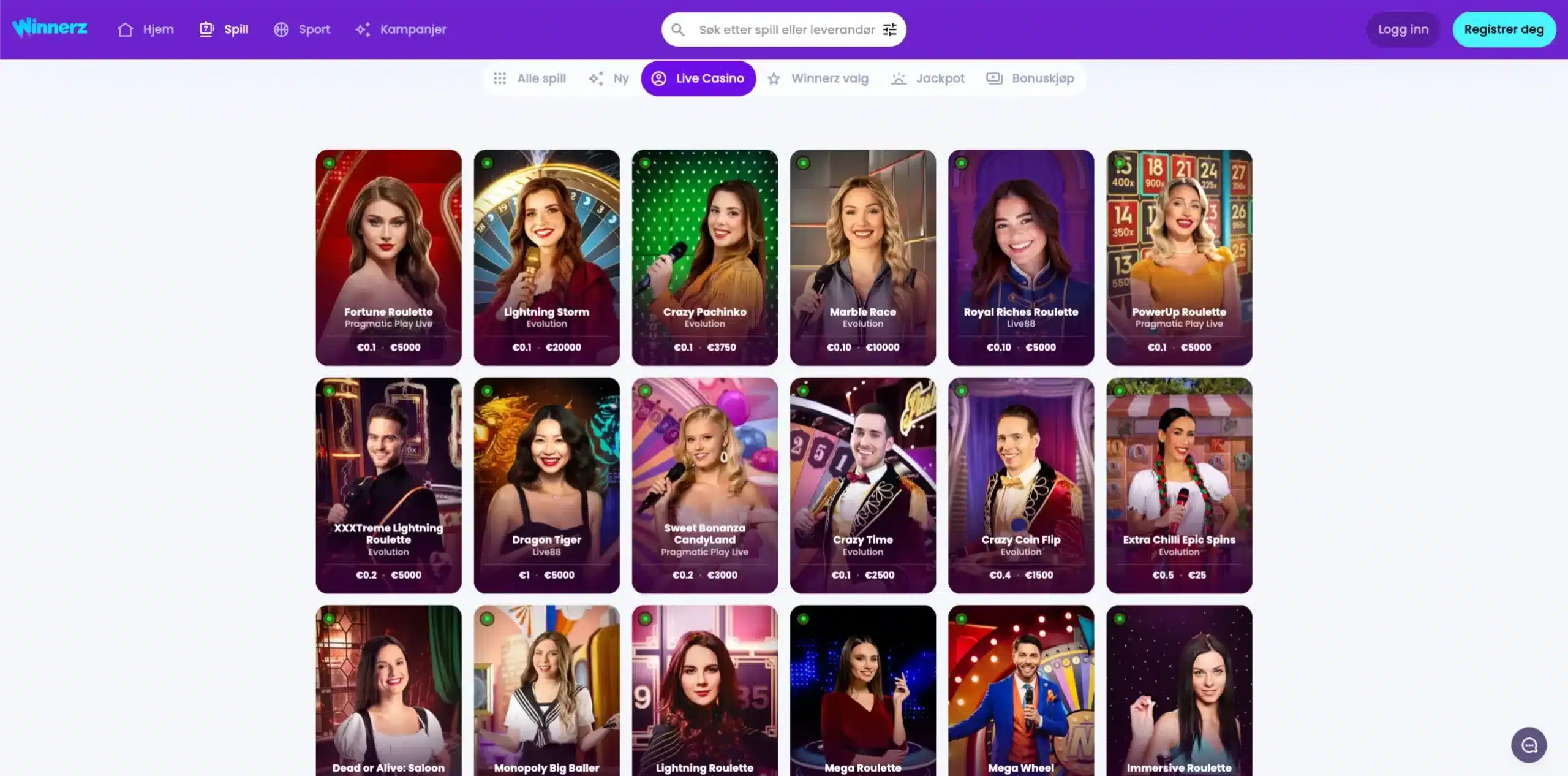 Winnerz live casino desktop fixwebp