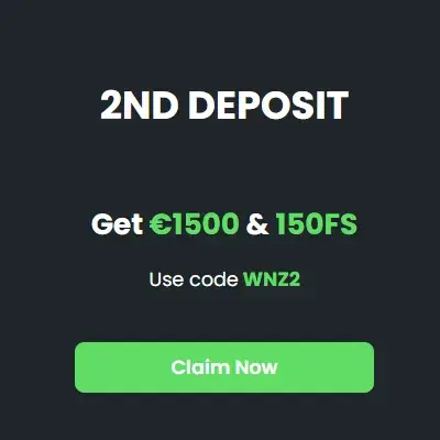 Winningz Casino - Velkomstbonus 2 innskudd
