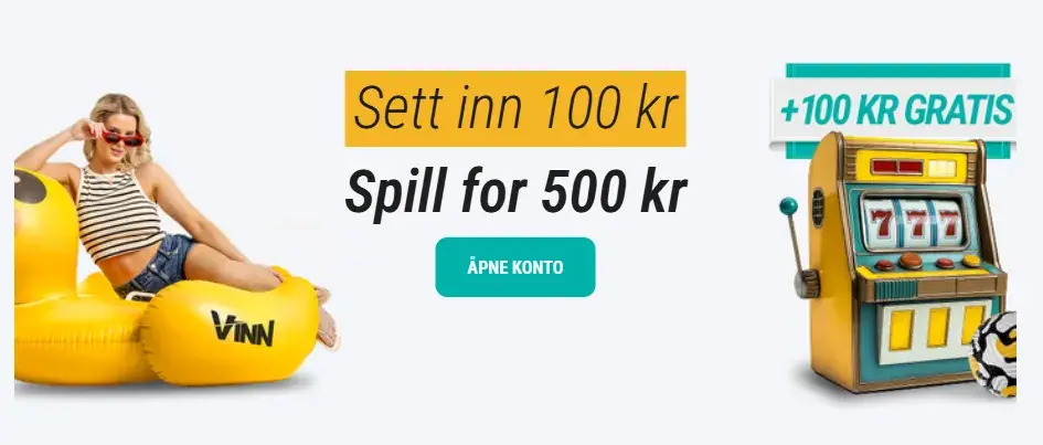 Vinn Casino Velkomstbonuser