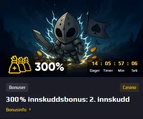 Chancer.bet Casino 300 bonus pa 2 innskudd