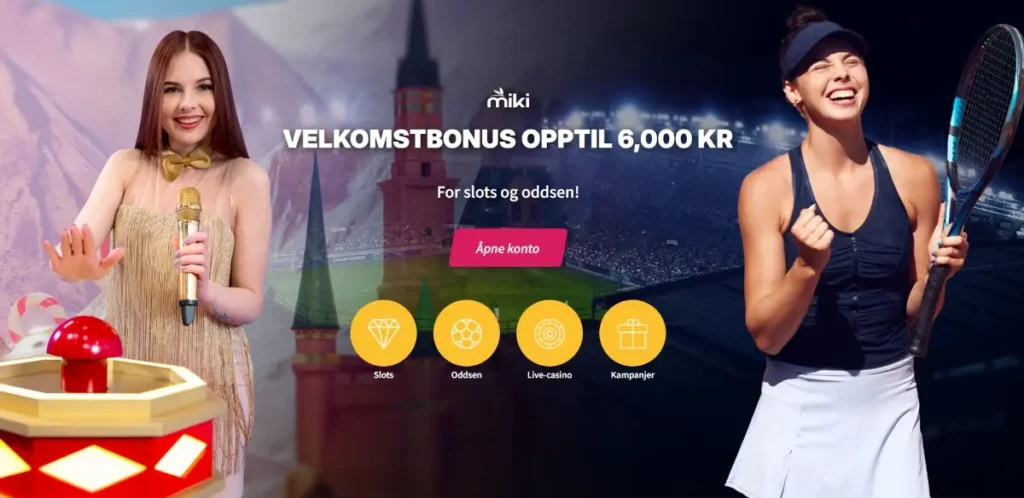 Miki Casino Velkomstbonus