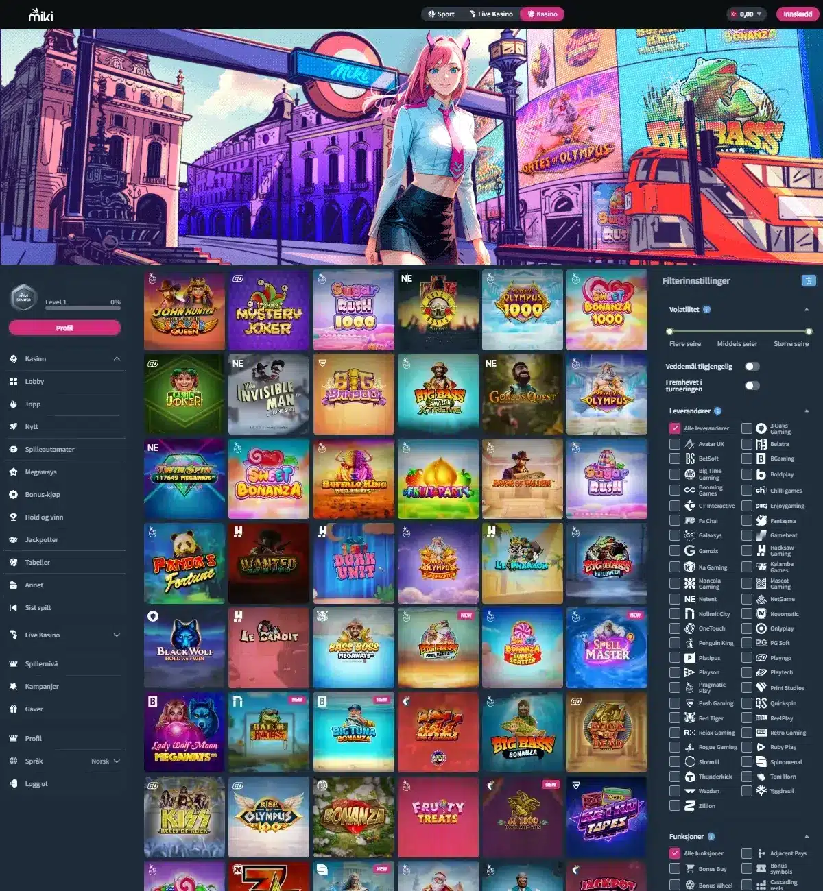 Nye Miki Casino 2025