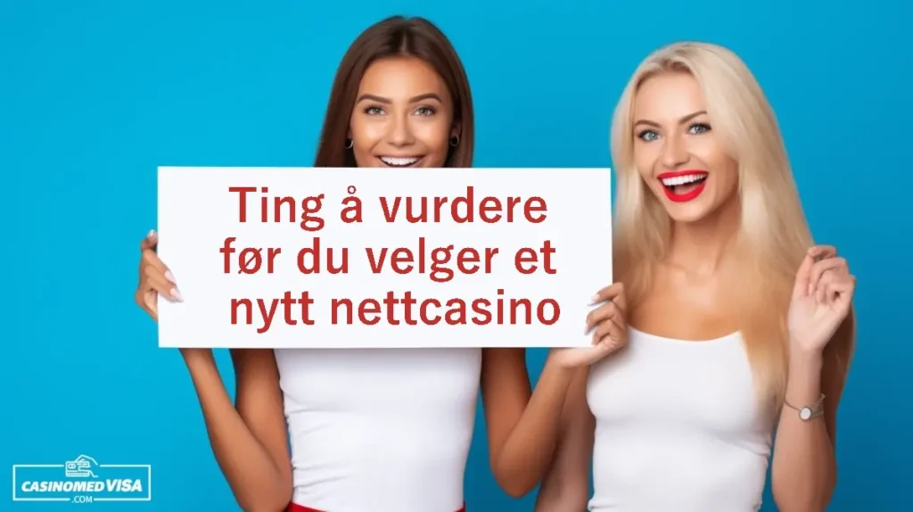 Ting a vurdere for du velger et nytt nettcasino Casinomedvisa.com 1024x574 1