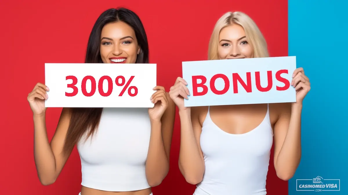 Norske nettcasino med 300% Casino Bonus ved innskudd (2026)