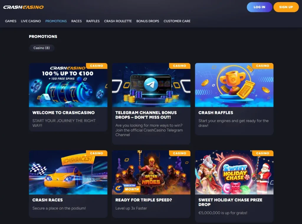 Crash Casino Kampanjer