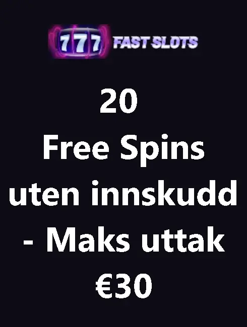 Fastslots Casino 20 FS uten innskudd