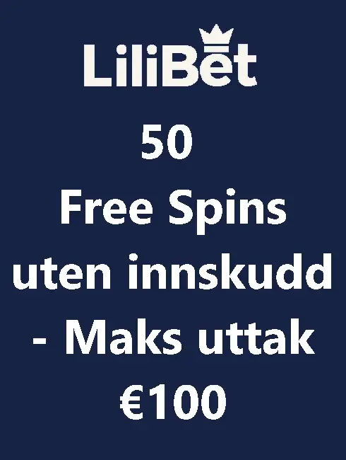 Lilibet Casino 50 FS uten innskudd