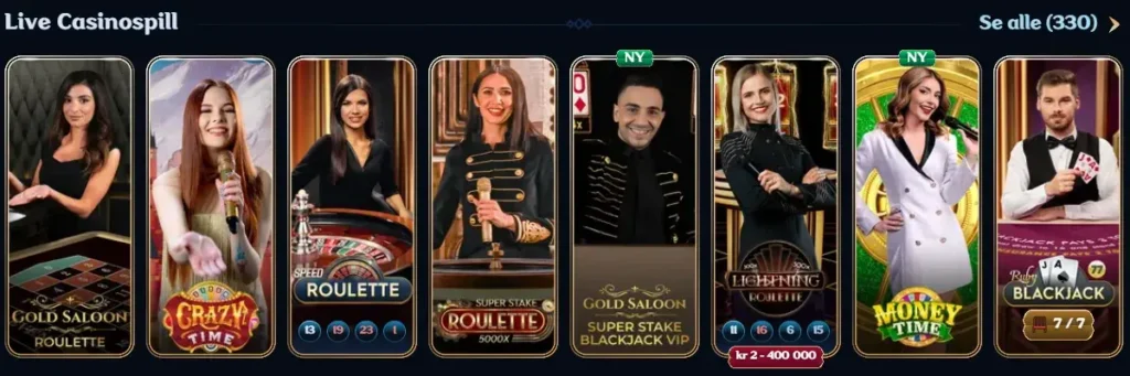 Millioner Casino Live casino