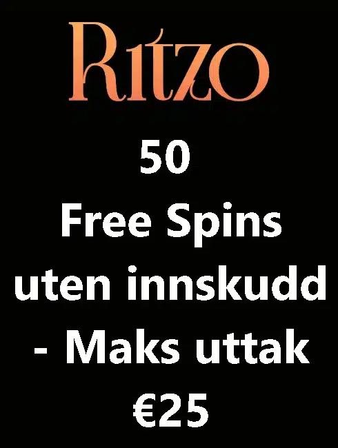 Ritzo Casino 50 FS uten innskudd