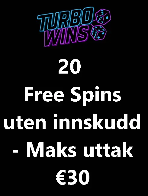 Turbowins Casino 20 FS uten innskudd