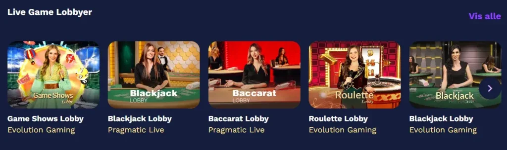 Unionbet Livecasino