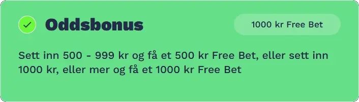 Unionbet Oddsbonus