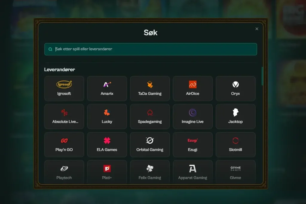 Spinzen Casino - Spillutvikler
