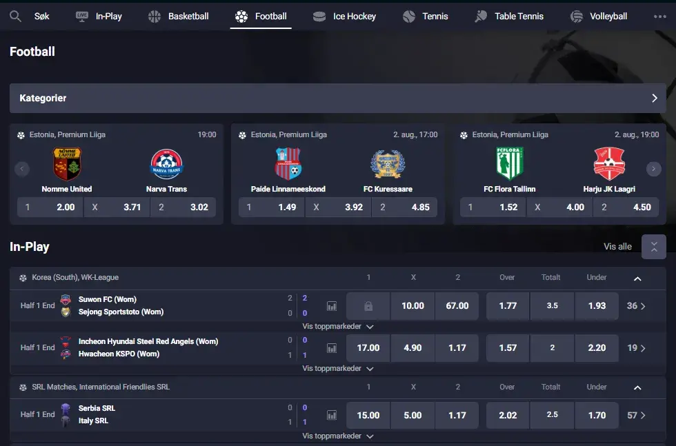 Rivo Casino - Sportsbook